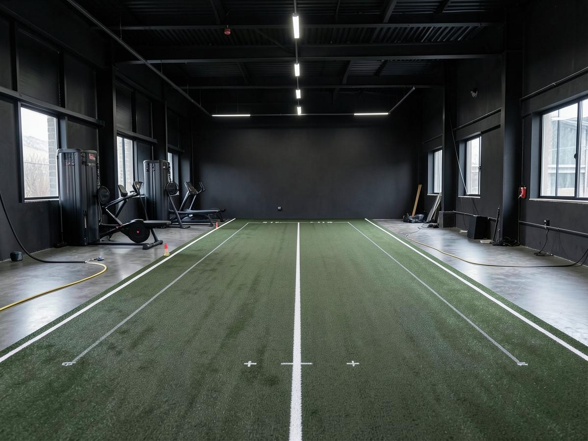 Turf performance lane installation